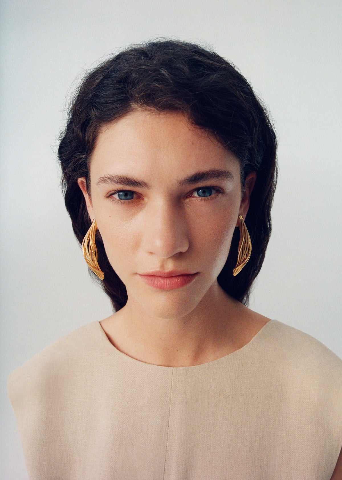 Boucles d’oreilles pendantes Rozo - Rotin